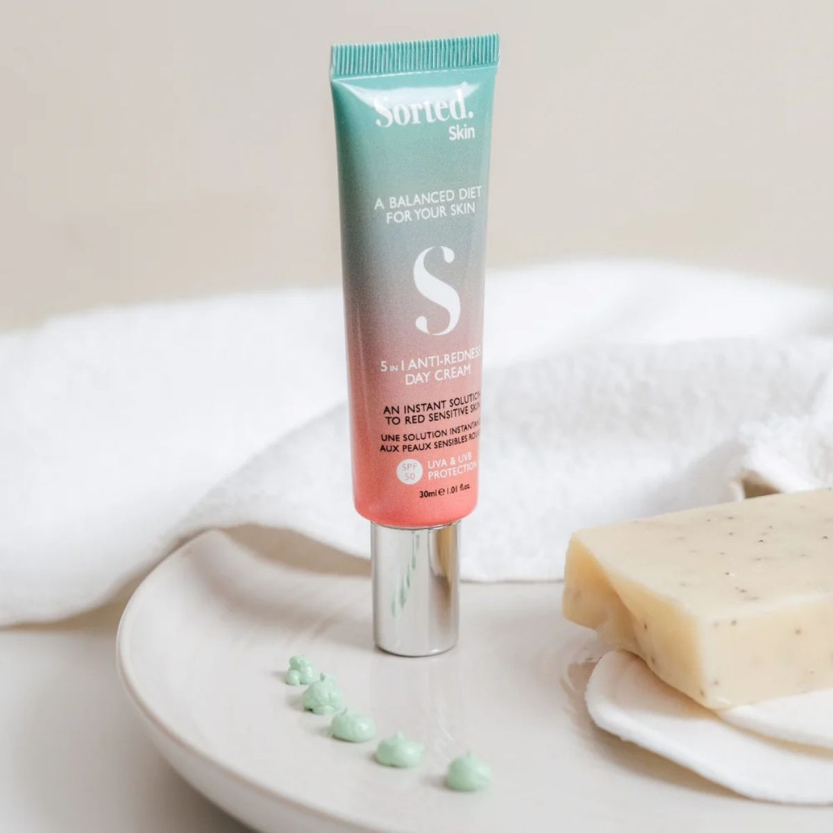 Sorted Skin 5 in 1 Anti - Redness Day Cream SPF50 - Bodylux