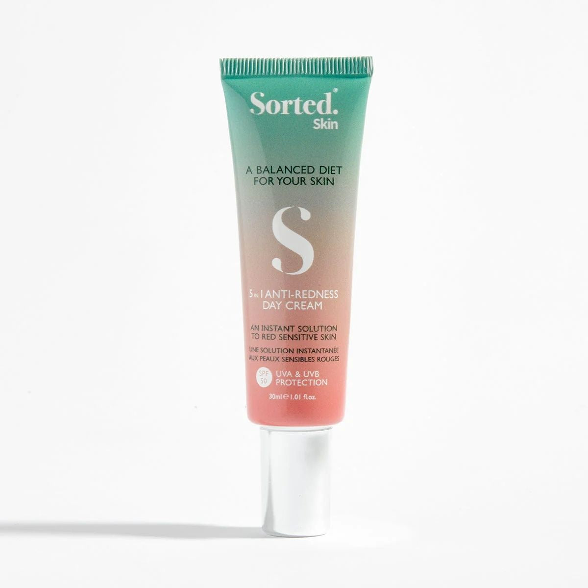 Sorted Skin 5 in 1 Anti-Redness Day Cream SPF50