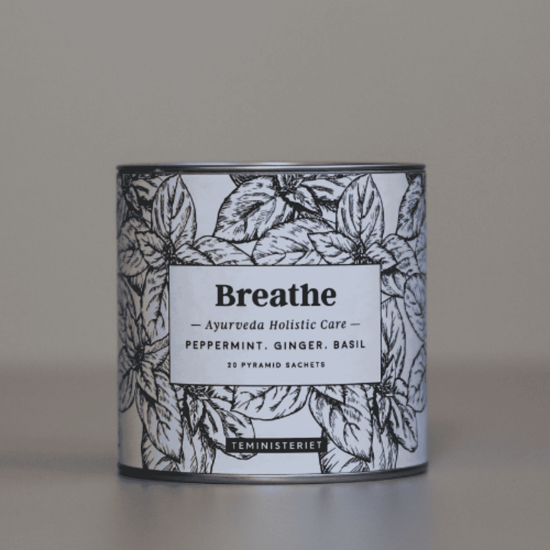 Teministeriet Ayurveda Te - Breathe, Pyramide Te - Bodylux