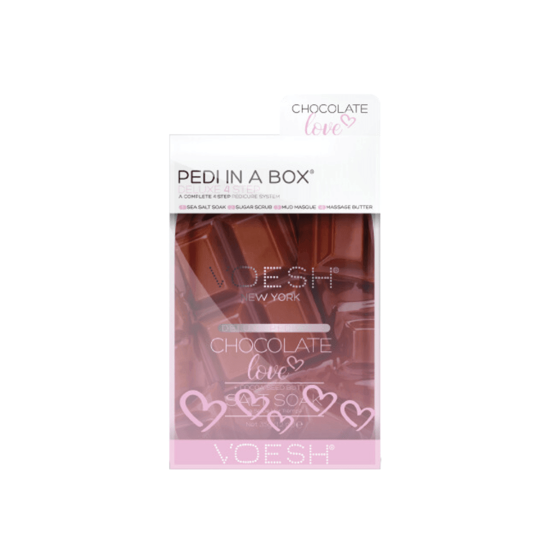 Voesh Pedi in a Box Deluxe - Chocolate love 4 step - Bodylux