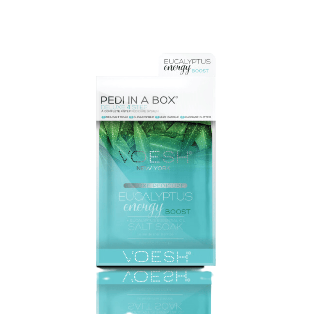 Voesh Pedi in a Box Deluxe - Eucalyptus Energi Boost 4 step - Bodylux