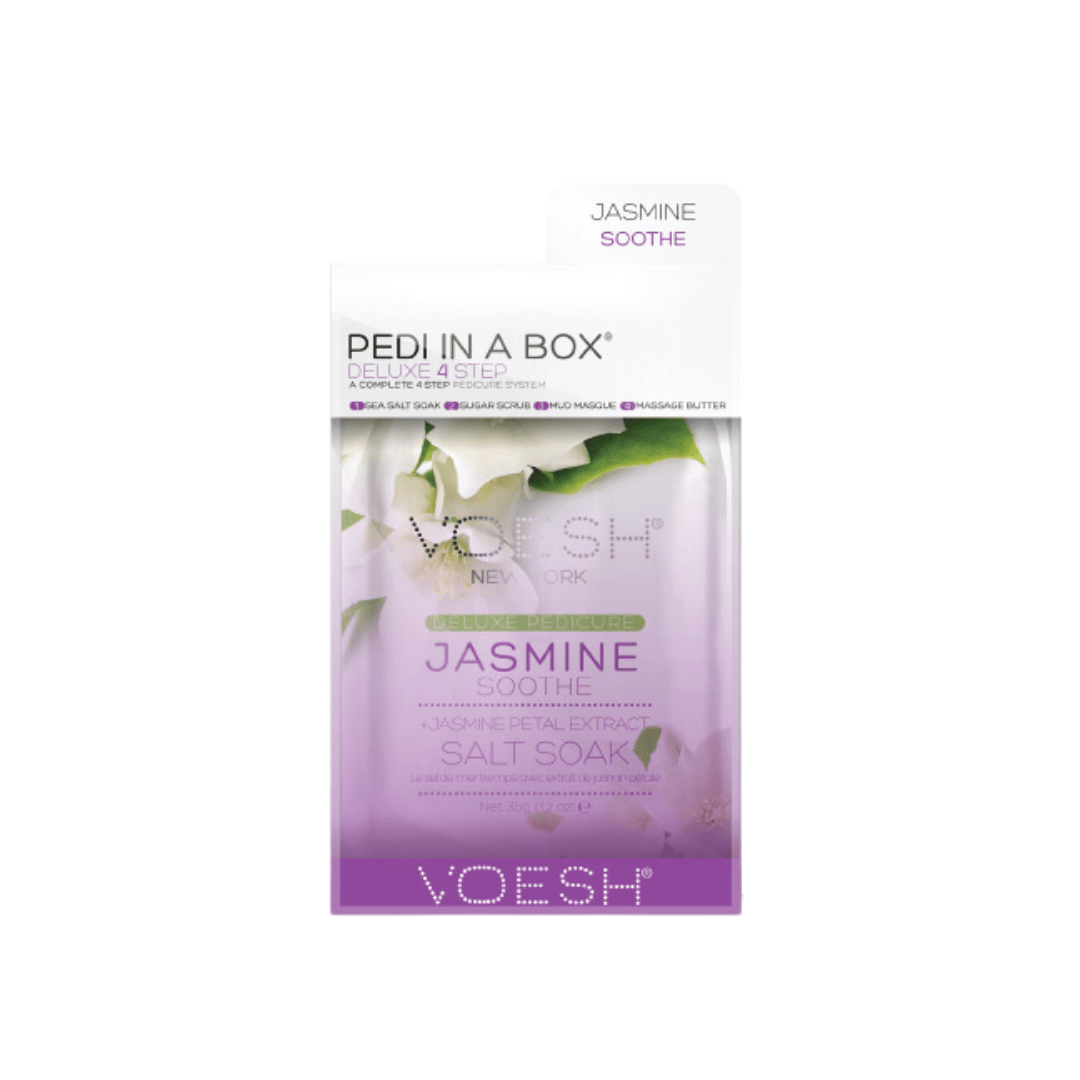 Voesh Pedi in a Box Deluxe - Jasmine Soothe 4 step - Bodylux