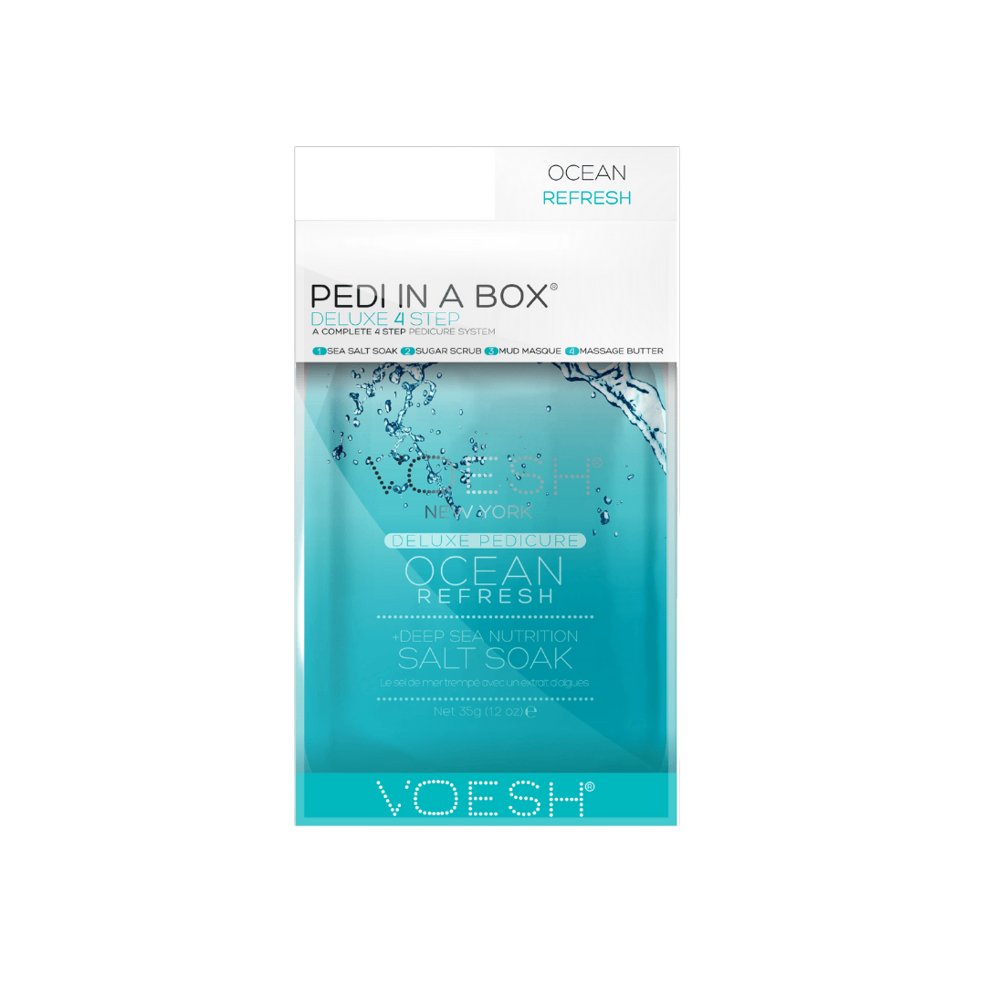 Voesh Pedi in a Box Deluxe - Ocean Refresh 4 step - Bodylux