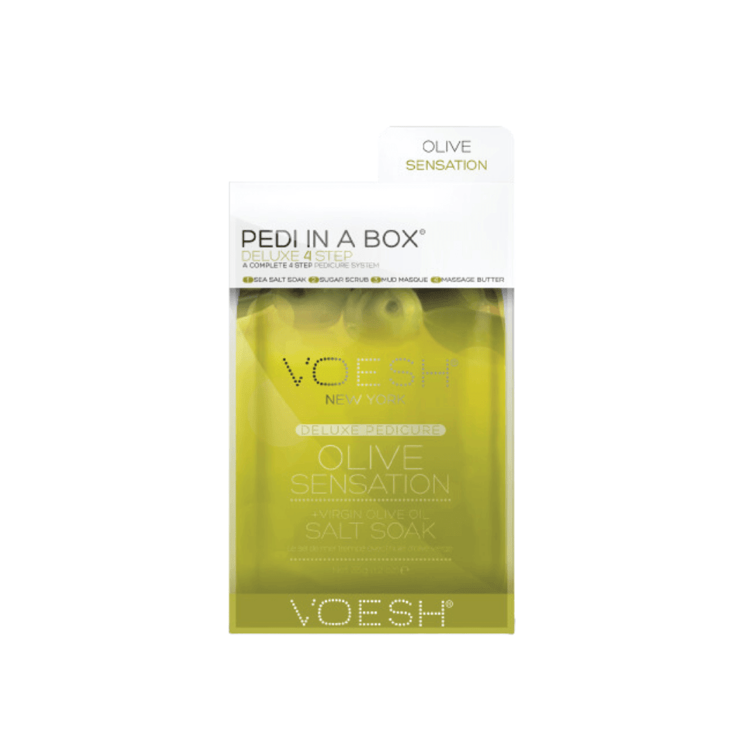 Voesh Pedi in a Box Deluxe - Olive Sensation 4 step - Bodylux