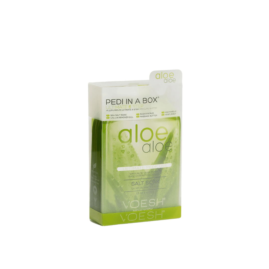 Voesh Pedi in a Box Ultimate – Aloe Vera 6 step - Bodylux
