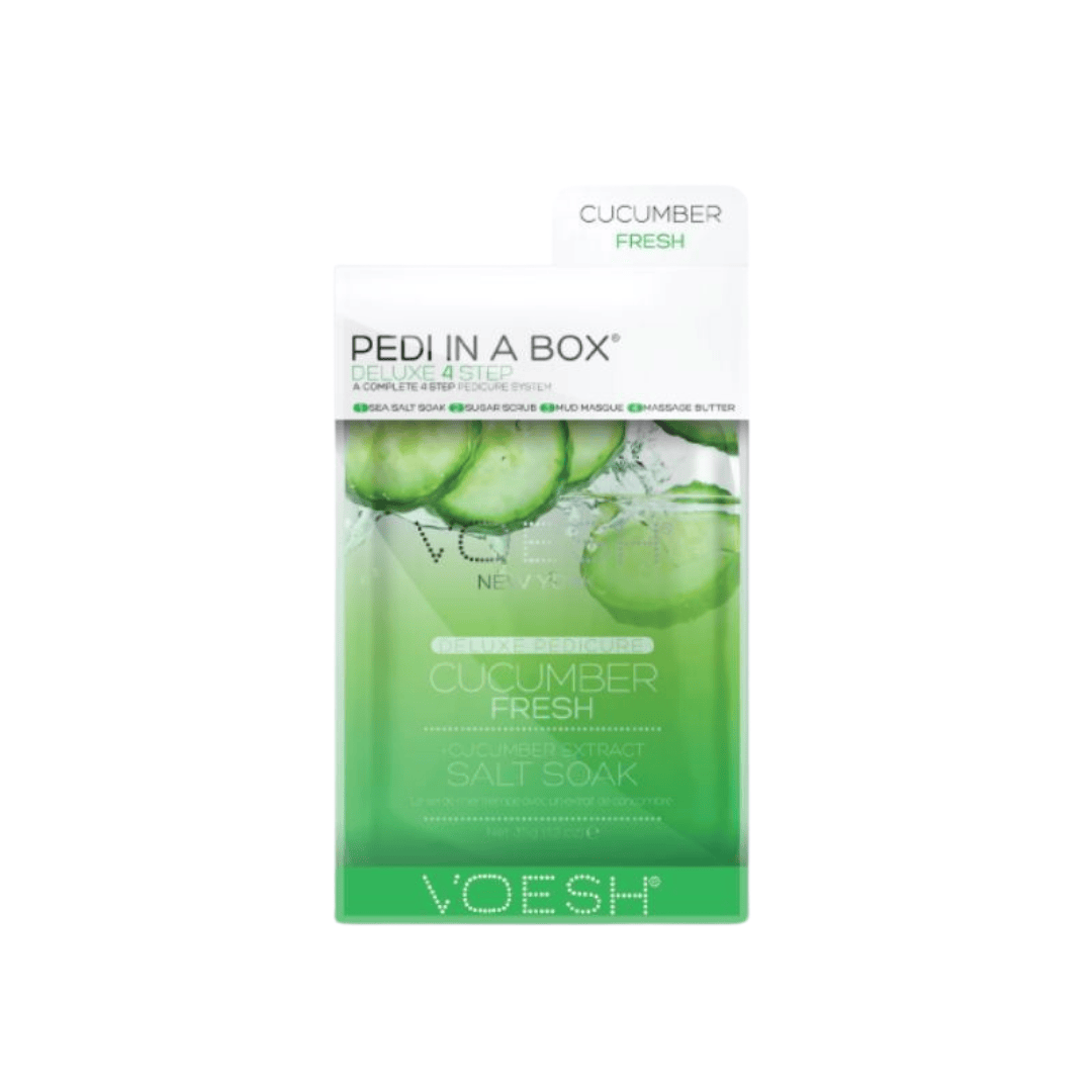 Voesh Pedi in a Box Deluxe - Cucumber Fresh 4 step - Bodylux