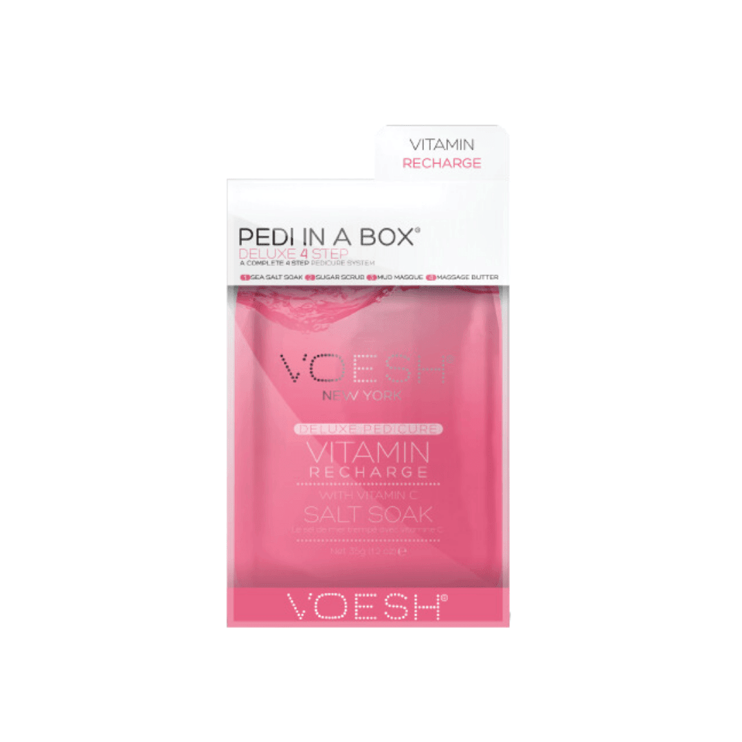 Voesh Pedi in a Box Deluxe - Vitamin Recharge 4 step - Bodylux