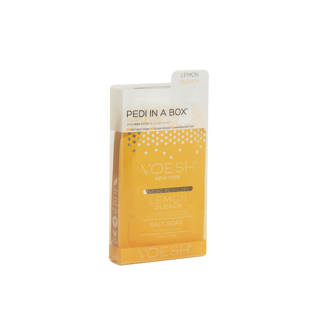 Voesh Pedi in a Box Basic – Lemon 3 step - Bodylux