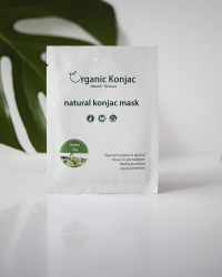 Louise Nørgaard Organic Konjac Maske Green Tea