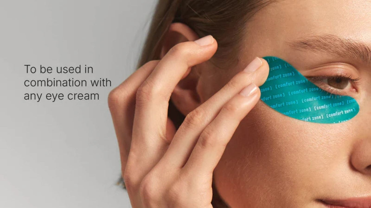 Comfort Zone Silicone Eye Patches: Genanvendelig luksus mod hævelser og mørke rande - Bodylux