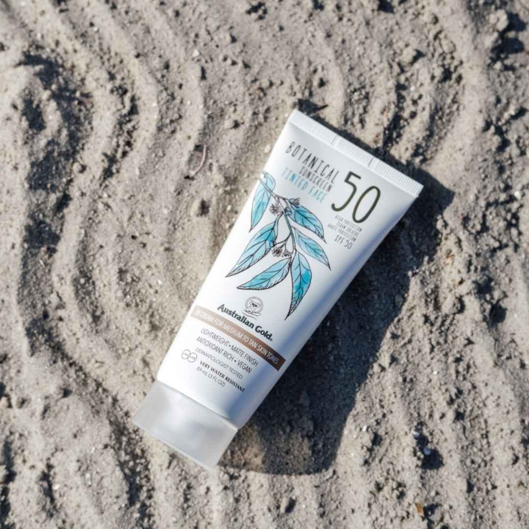 Australian Gold Botanical Tinted Face Medium - Tan SPF 50 - Bodylux