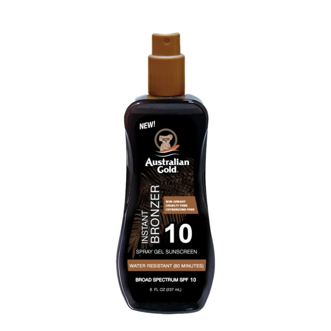 Australian Gold Instant Bronzer Spray Gel SPF 10 - Bodylux