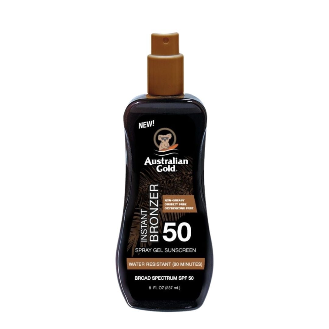 Australian Gold Instant Bronzer Spray Gel SPF 50 - Bodylux