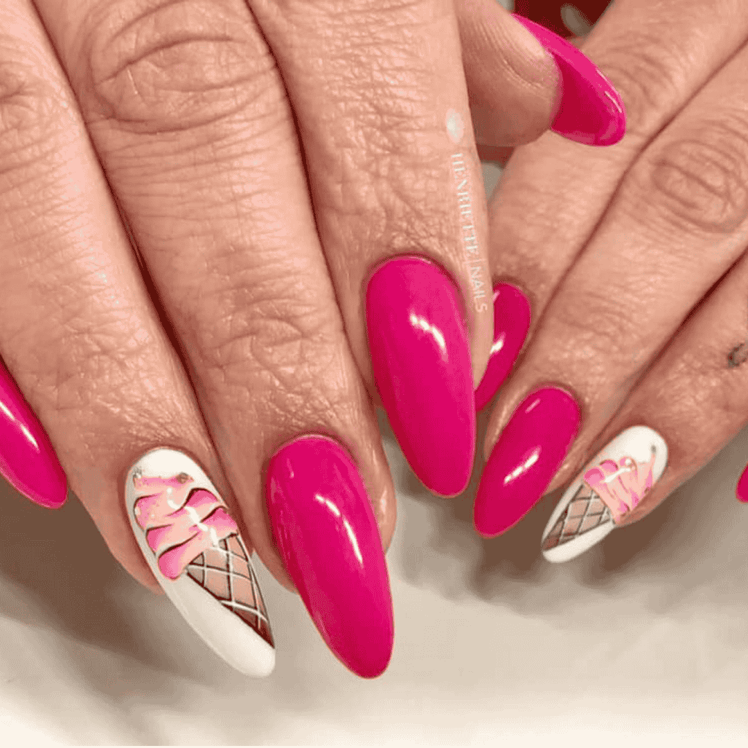 CND™ Hot Pop Pink - Vinylux 121 - Bodylux