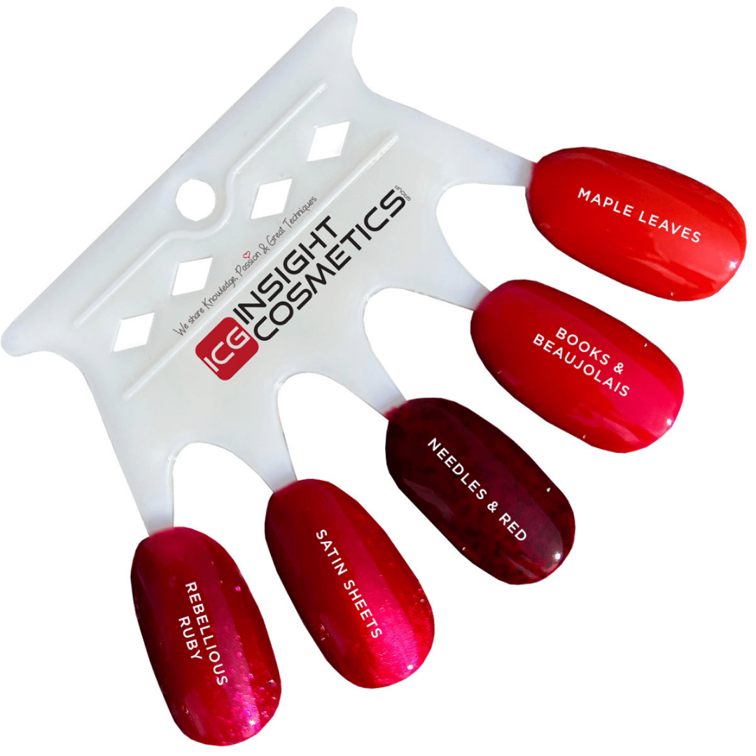 CND Vinylux Needles & Red #453 – Vampyrrød neglelak produktfoto