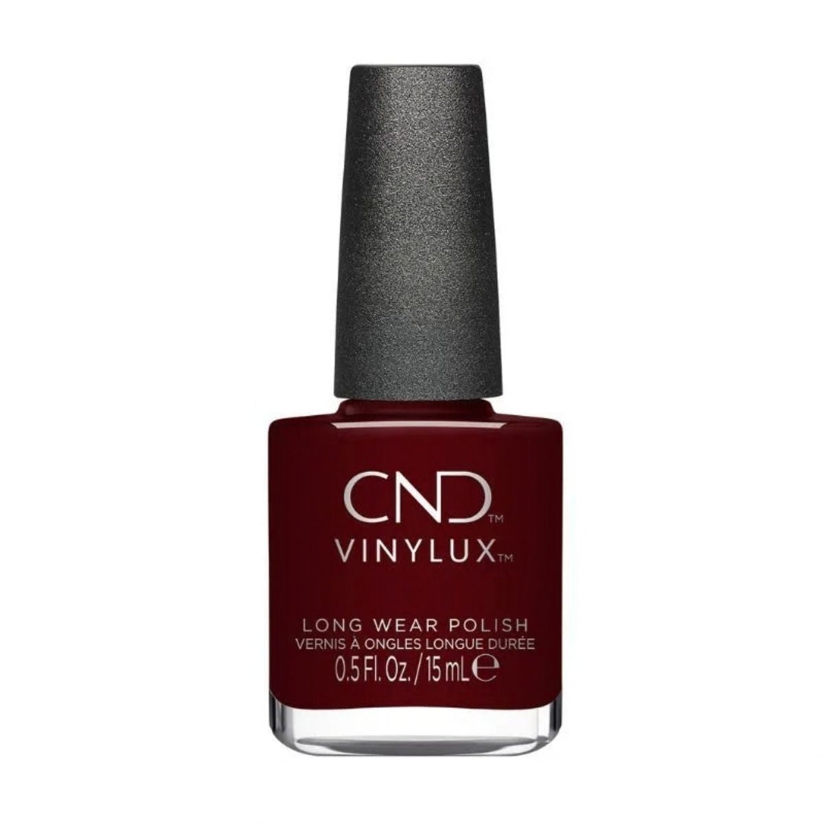 CND VINYLUX Cherry Apple mellemrød neglelak med cream-finish