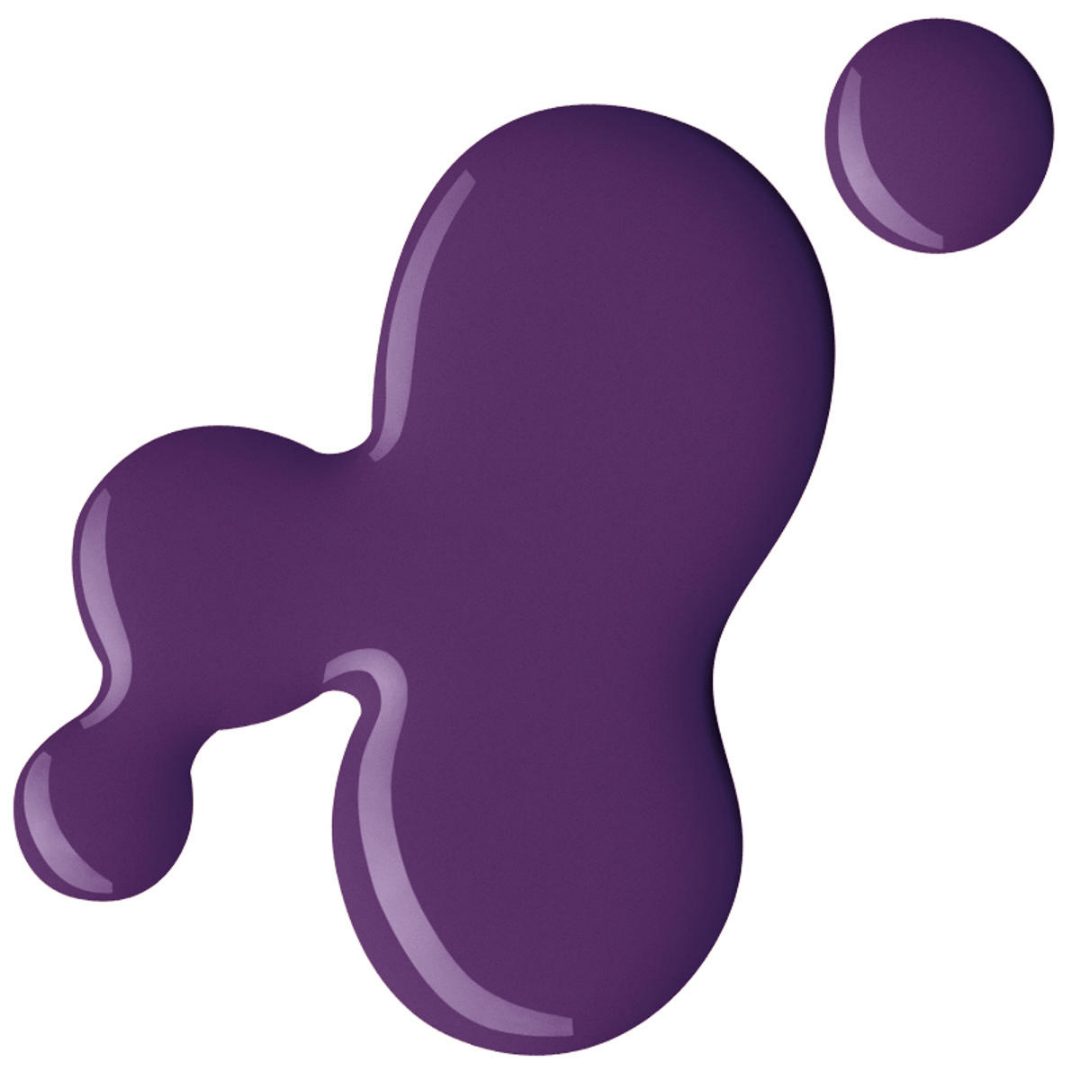 CND Vinylux Absolutely Radishing #410 – Dyb royal lilla neglelak close-up