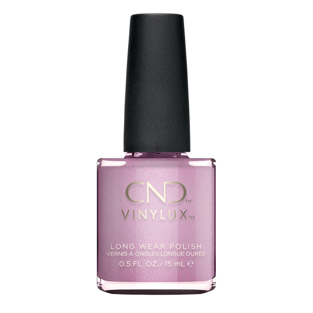 CND Vinylux Beckoning Begonia #189 – Lys lilla shimmer på flaske
