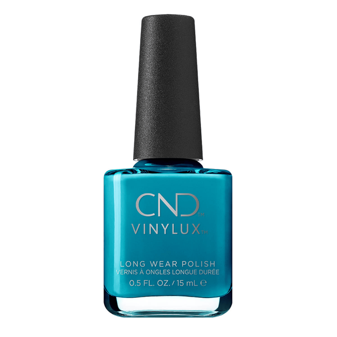 CND Vinylux Boats & Bikinis #405 – Havblå neglelak på flaske