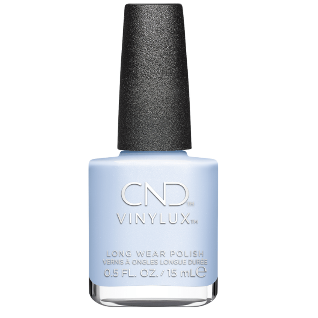 CND Vinylux Fantasy Realm #481 – Lyseblå metallic neglelak på flaske