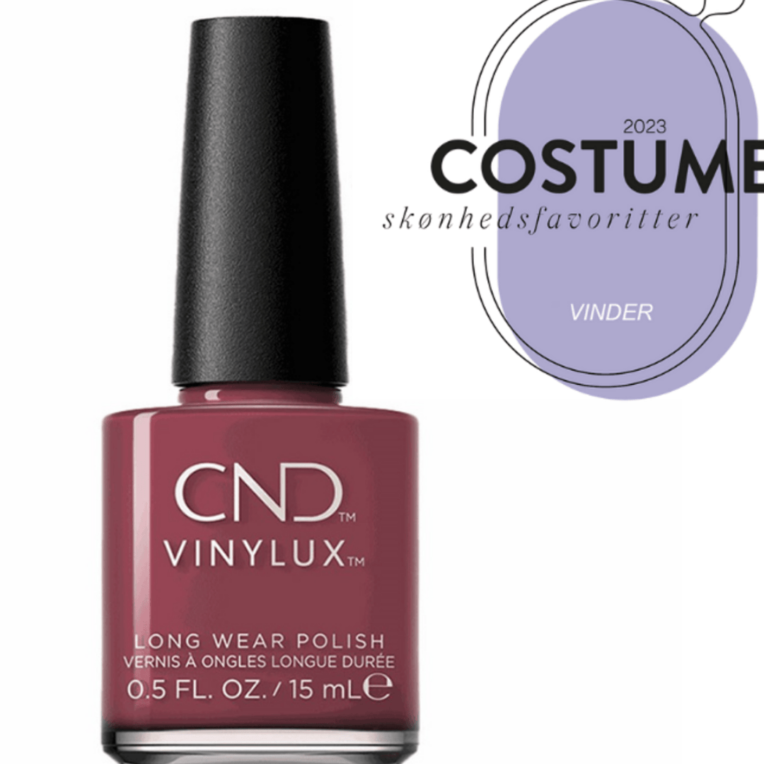 CND Vinylux Rose-mance #427 – Mørk rosa neglelak på flaske