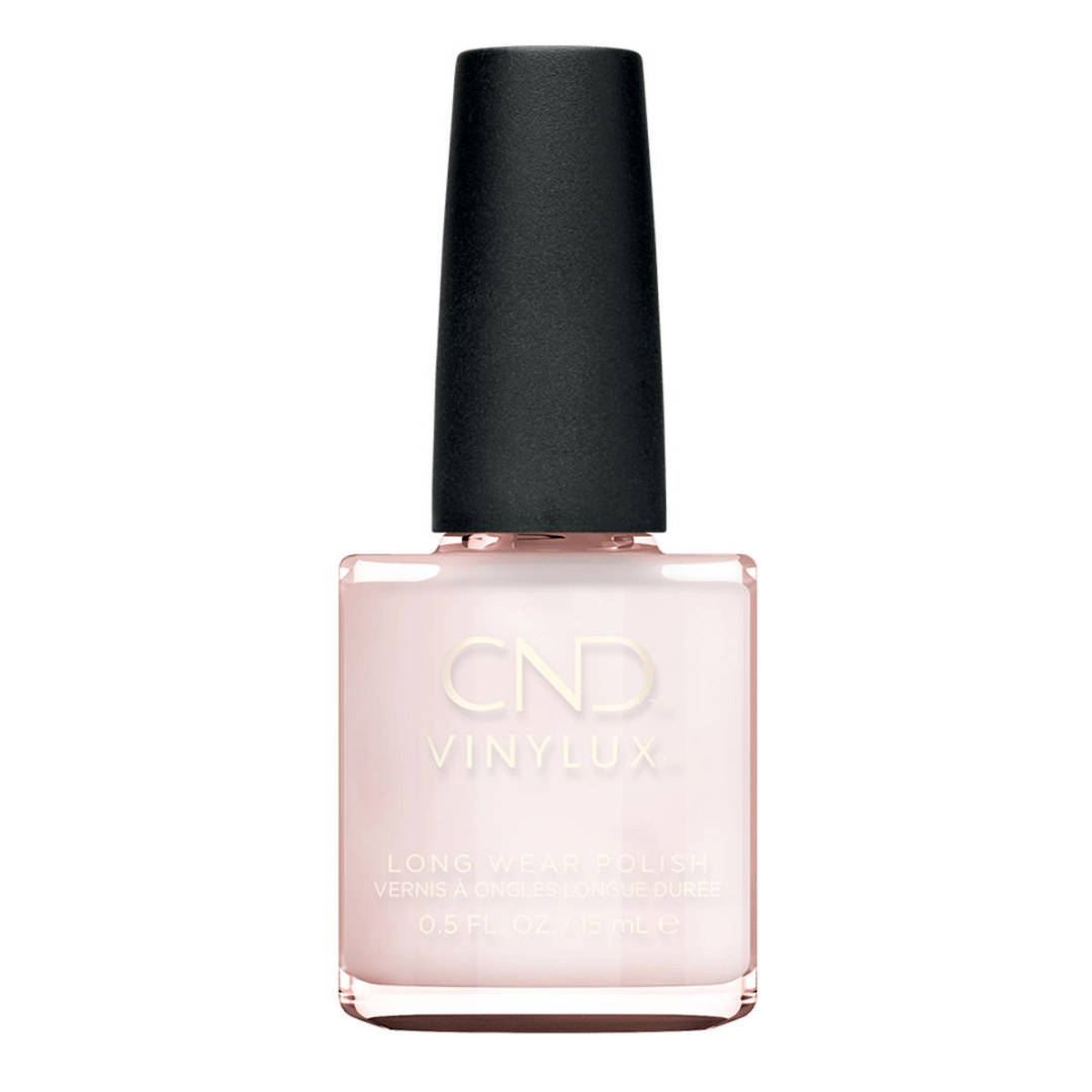 CND Vinylux Satin Slippers #297 – Semi-sheer hvid neglelak