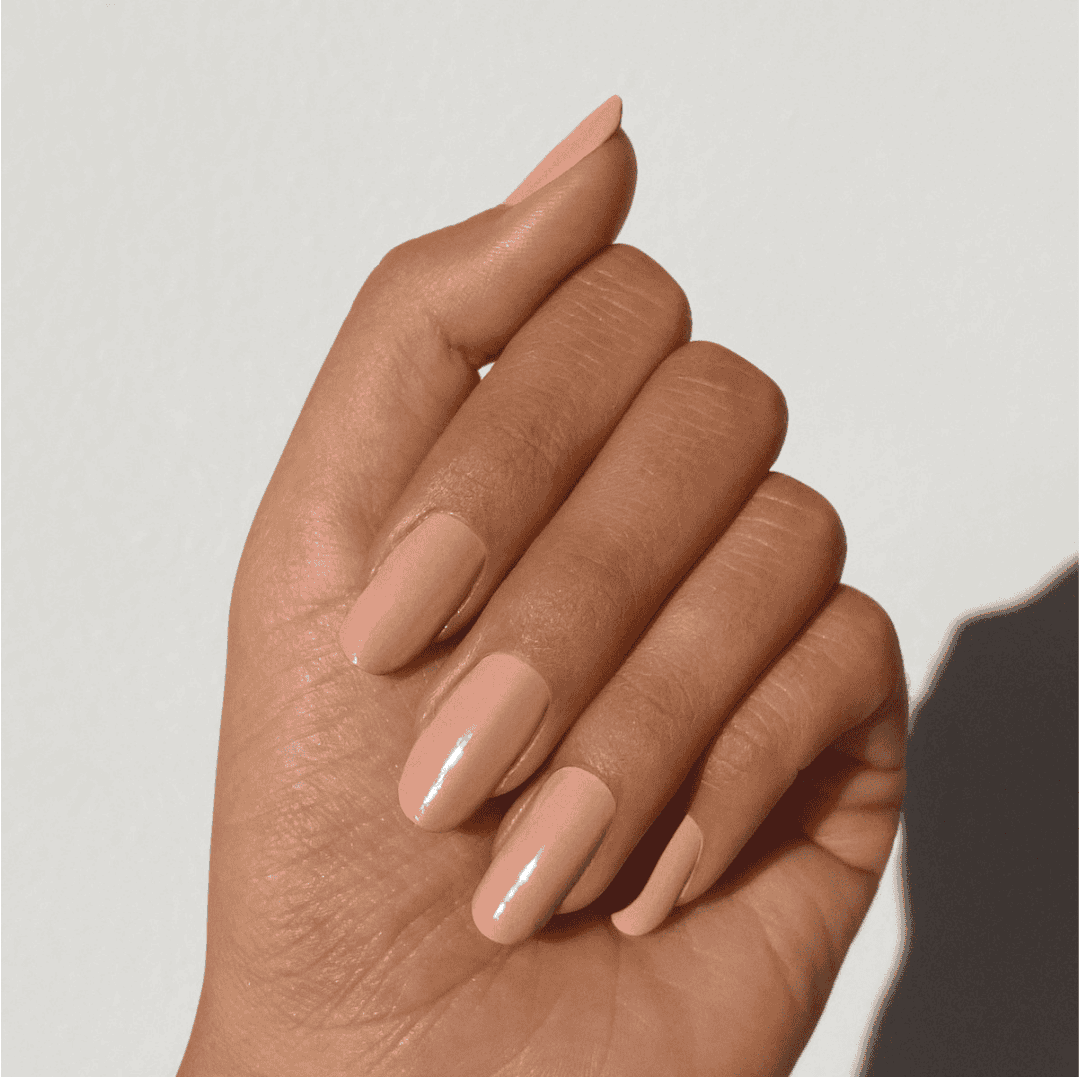 CND Vinylux Self-Lover #370 – Cream finish nude close-up