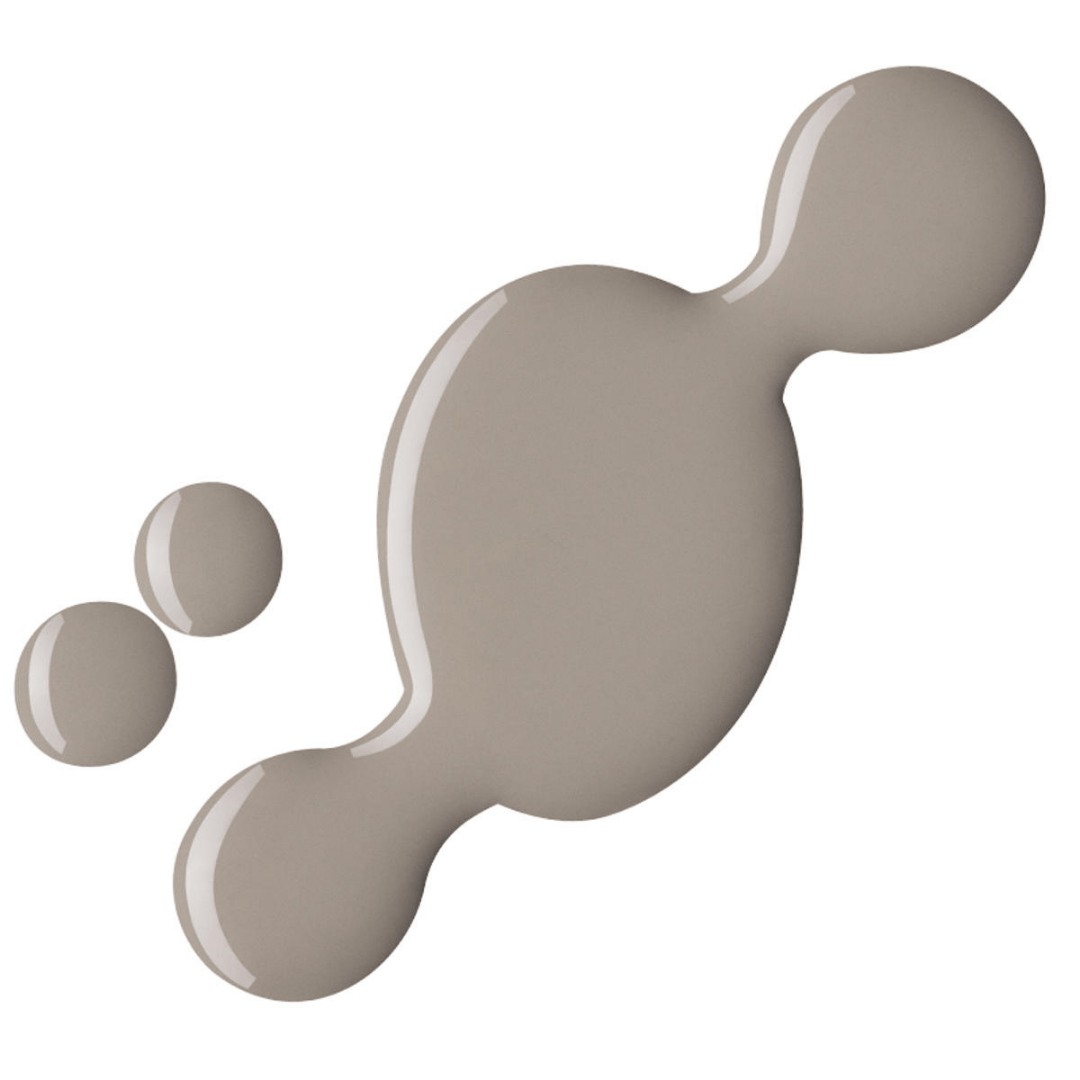 CND Vinylux Skipping Stones #412 – Blød grå neglelak med pensel