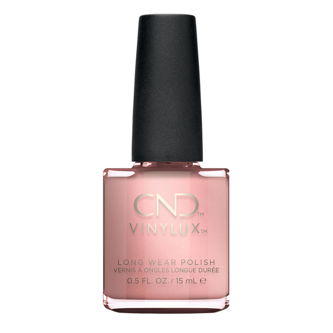 CND Vinylux Strawberry Smoothie #150 – Babypink perlemorslak på flaske