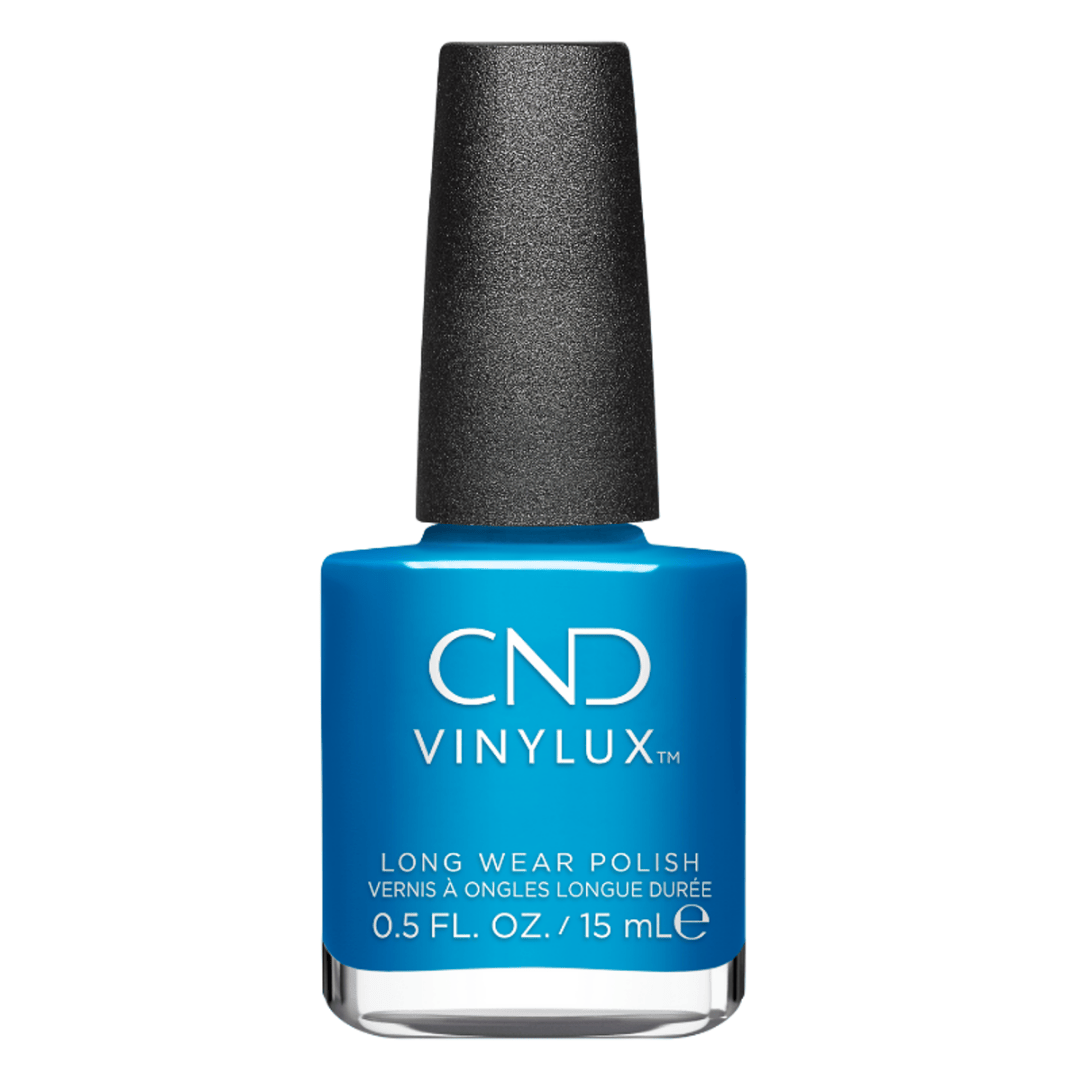 CND Vinylux What's Old Is Blue Again #451 – Elektrisk blå neglelak på flaske