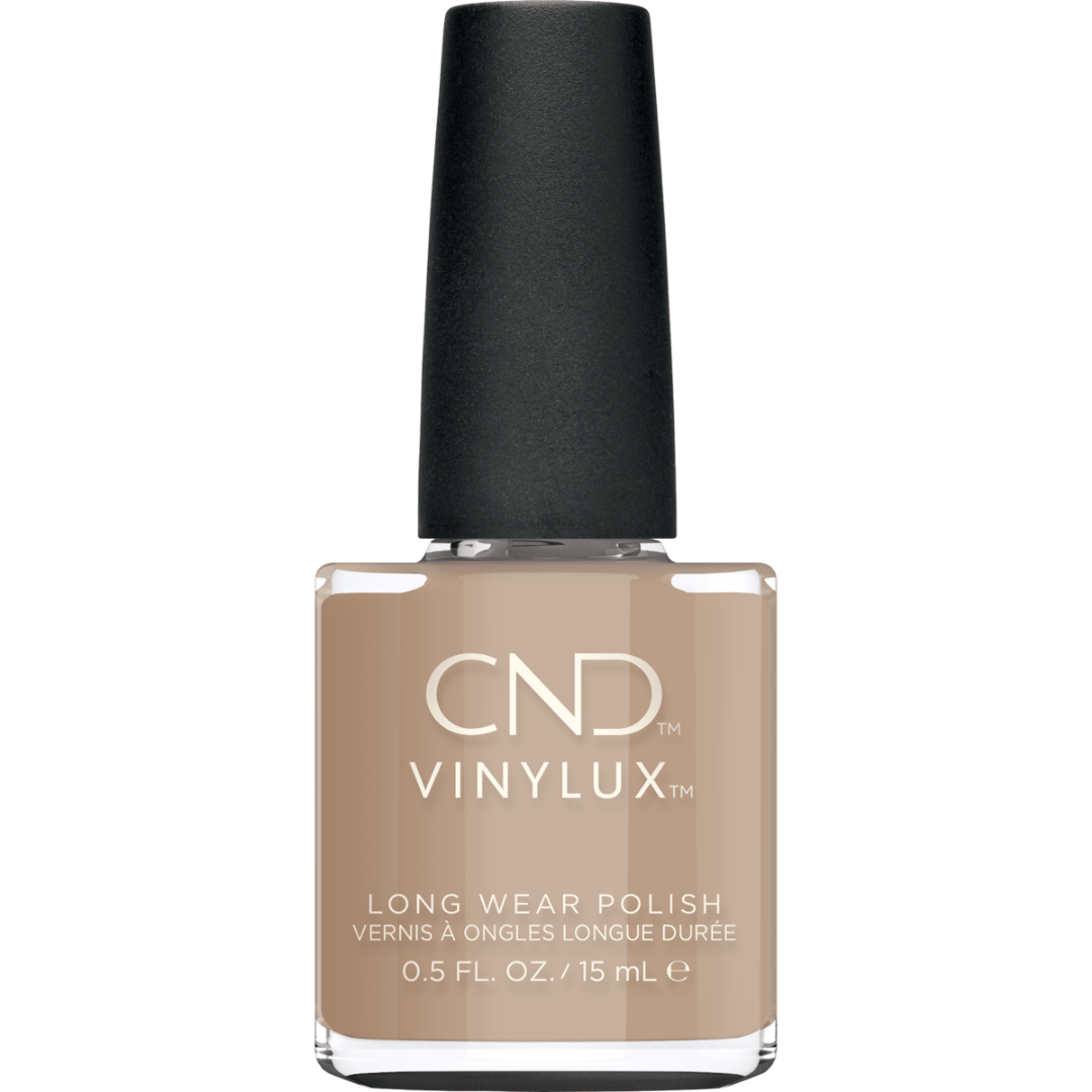 CND Vinylux Wrapped In Linen #384 – Neutral neglelak på flaske