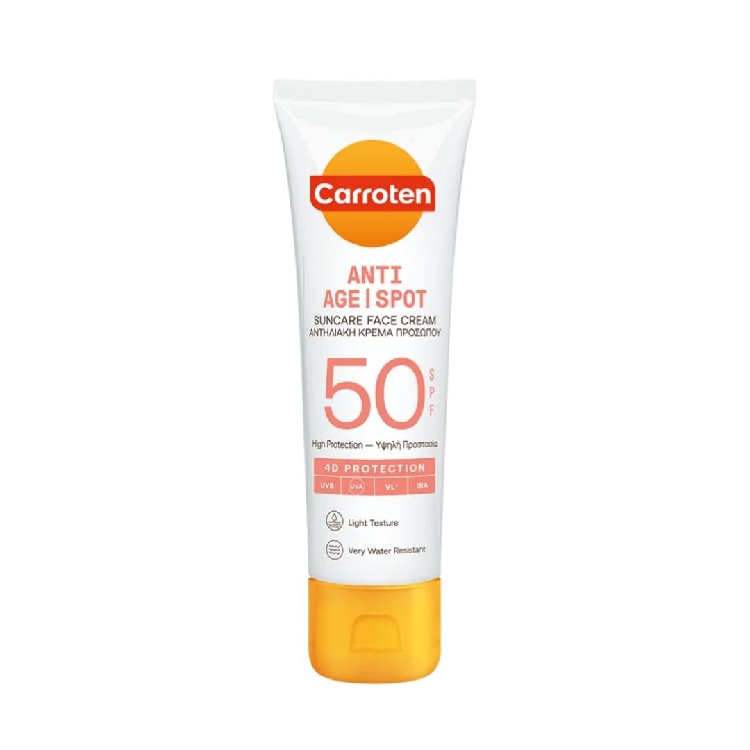Carroten Face Anti - age & Antispot Cream SPF 50 - Bodylux