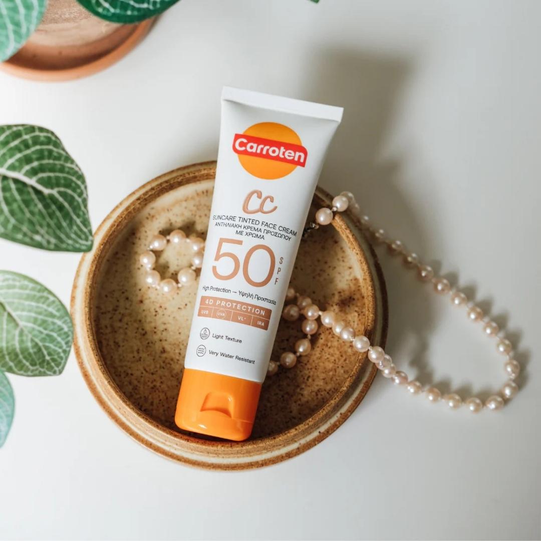 Carroten Face CC Tinted Cream SPF 50 - Bodylux