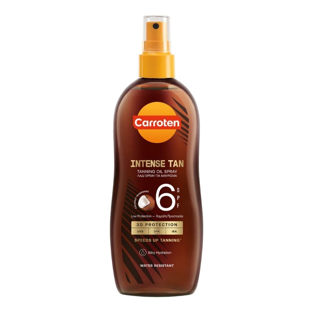 Carroten Intense Tan Oil SPF 6 - Bodylux