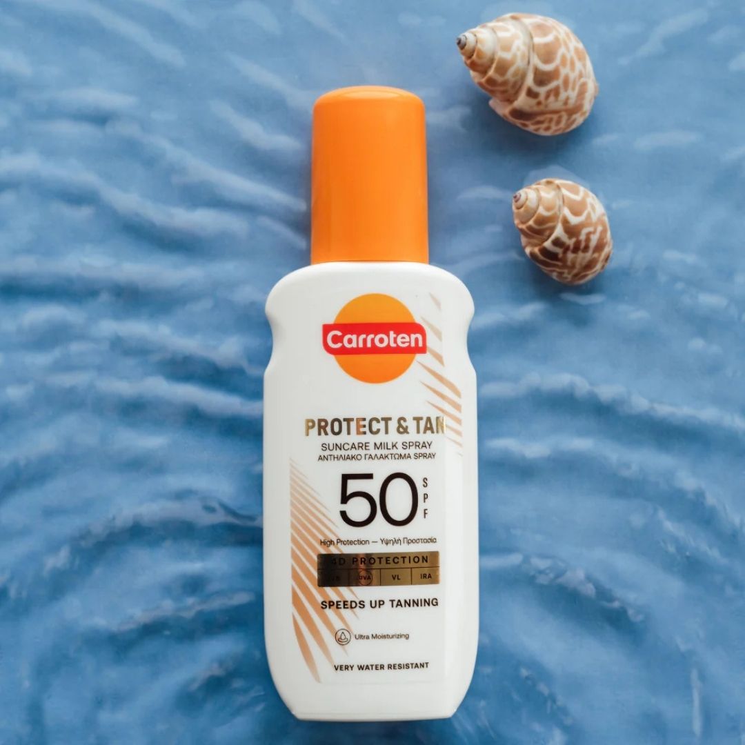 Carroten Protect & Tan Milk Spray SPF 50 - Bodylux