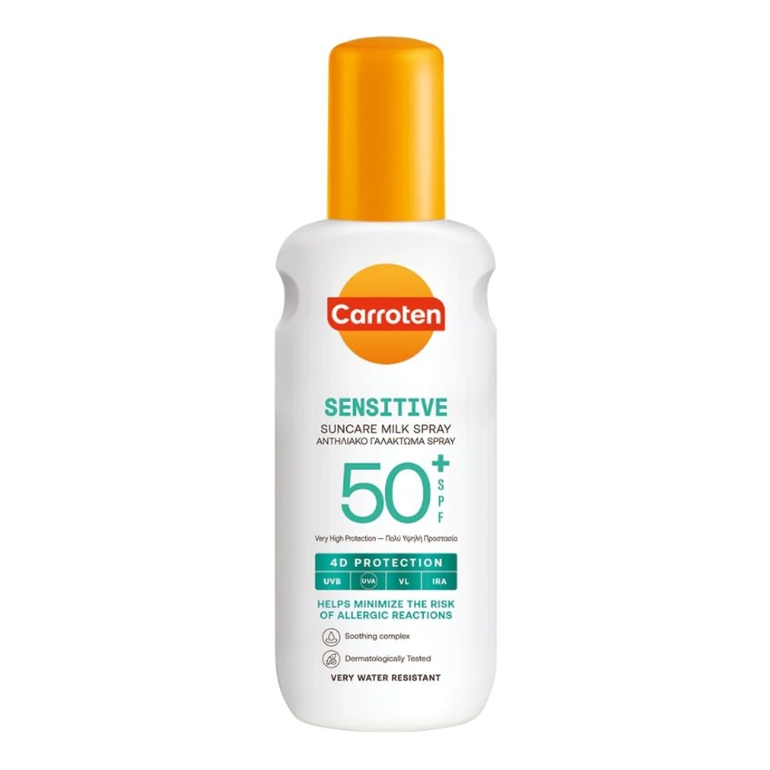 Carroten Sensitive Milk Spray SPF 50+ - Bodylux