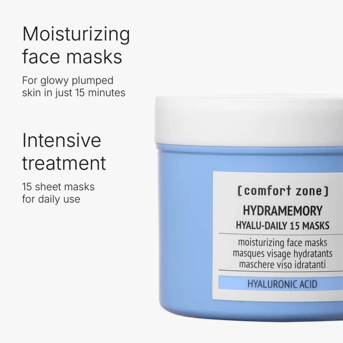 Comfort Zone Hydramemory Hyalu - Daily 15 Masks - Bodylux