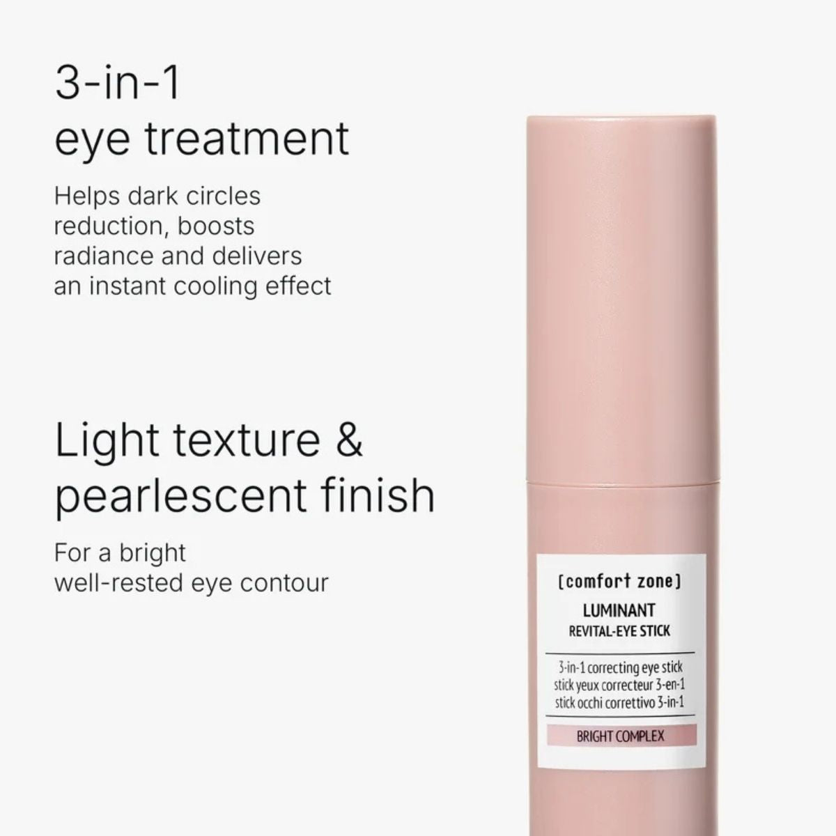 Luminant Revital-Eye Stick til fugt, friskhed og glød omkring øjnene