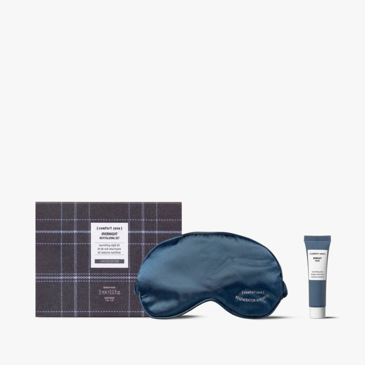 Comfort Zone Overnight Revitalizing Kit med Renight Mask og Sleep Mask