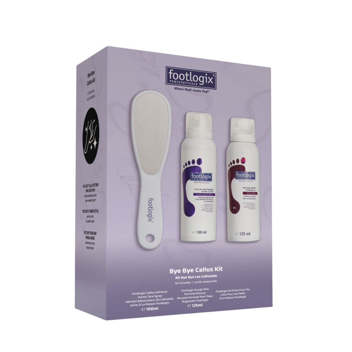 Footlogix Bye Bye Callus Trio Kit