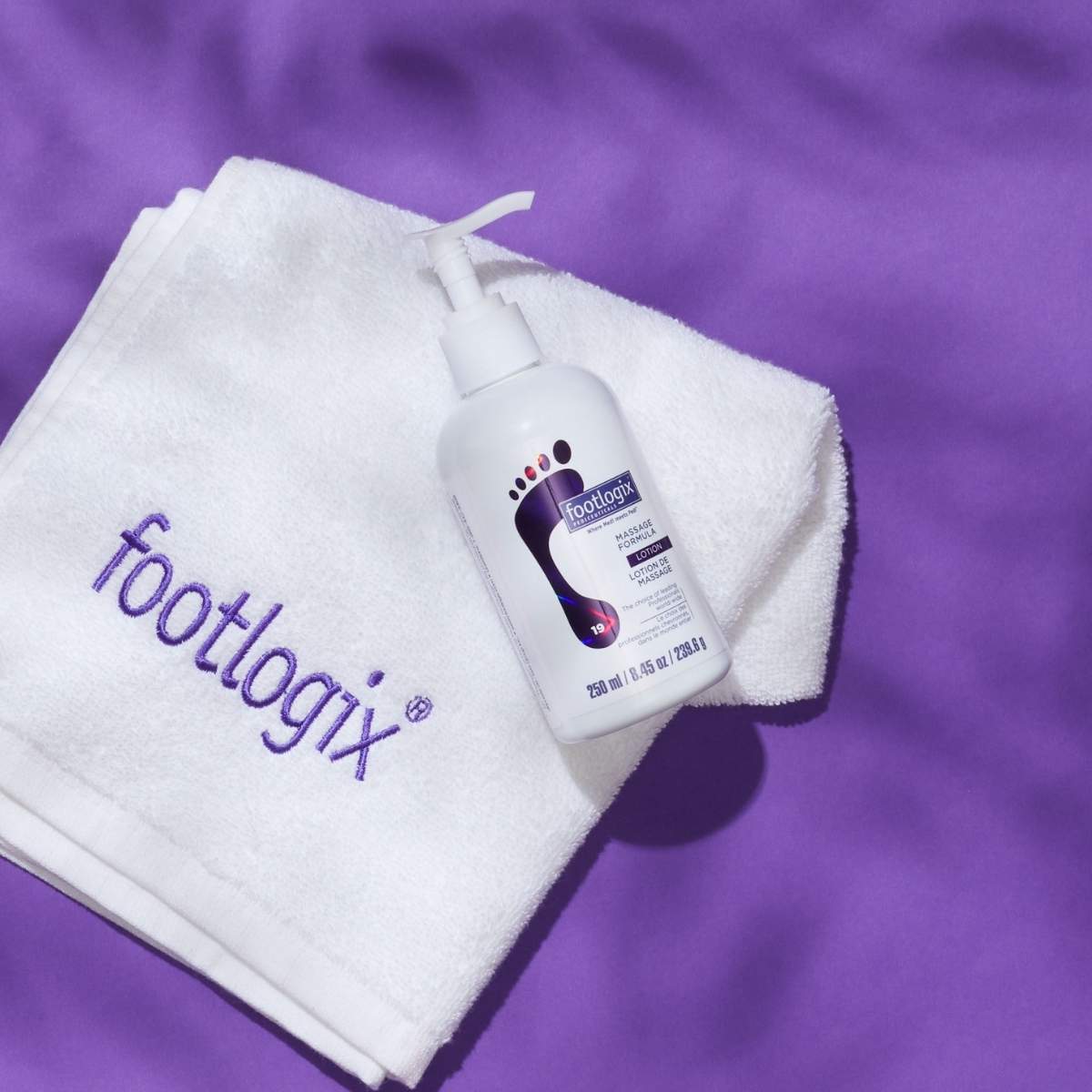 Footlogix lotion med Dermal Infusion Technology