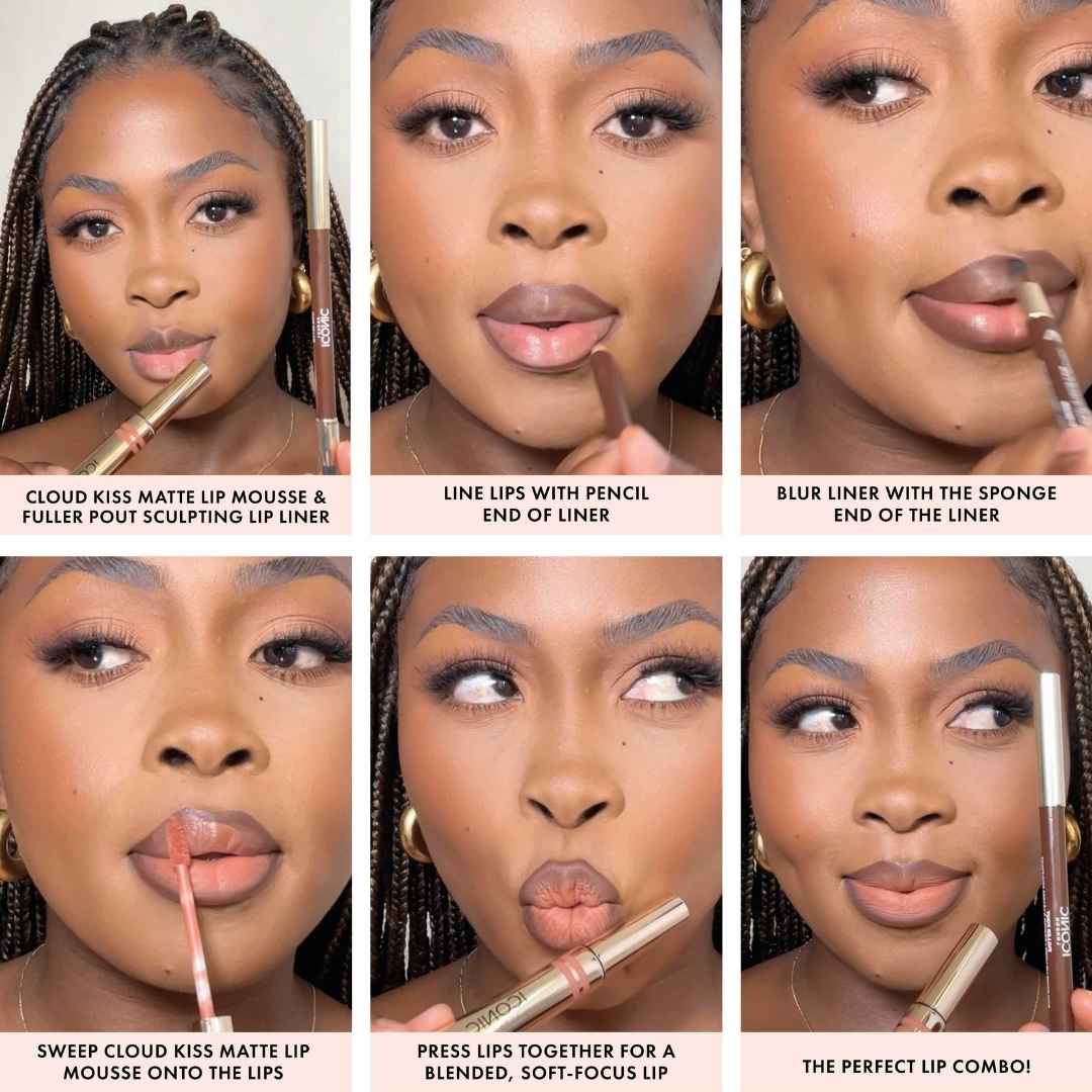 ICONIC LONDON™ Cloud Kiss Matte Lip Mousse - Bodylux