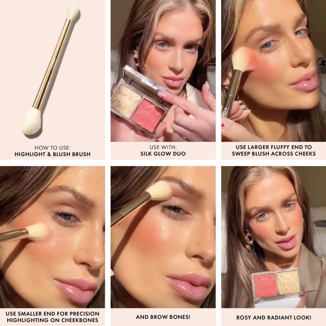 ICONIC LONDON™ Highlight & Blush Brush - Bodylux