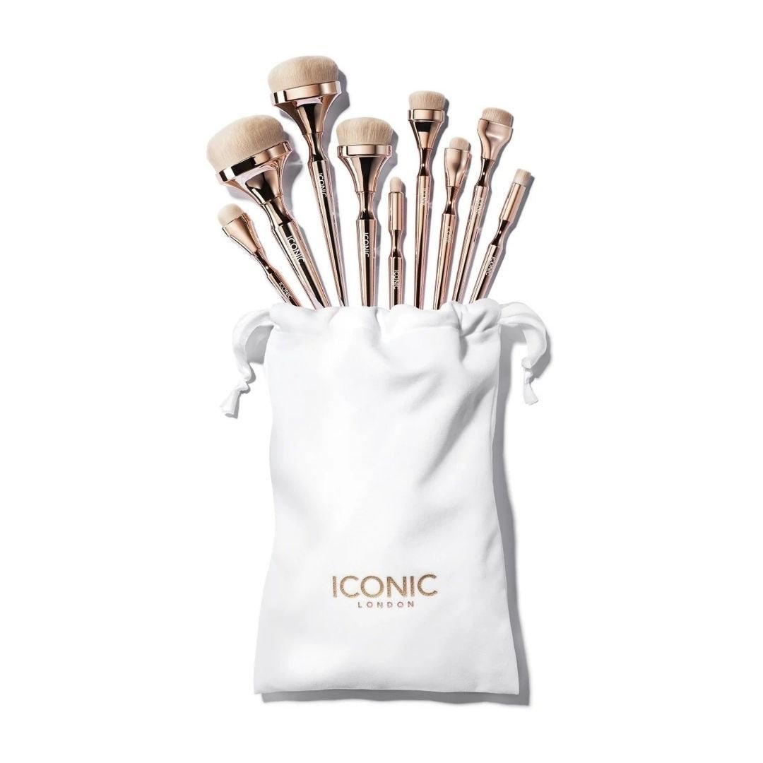 ICONIC LONDON™ Makeup Brush Kit - HD Blend Complete Set - Bodylux