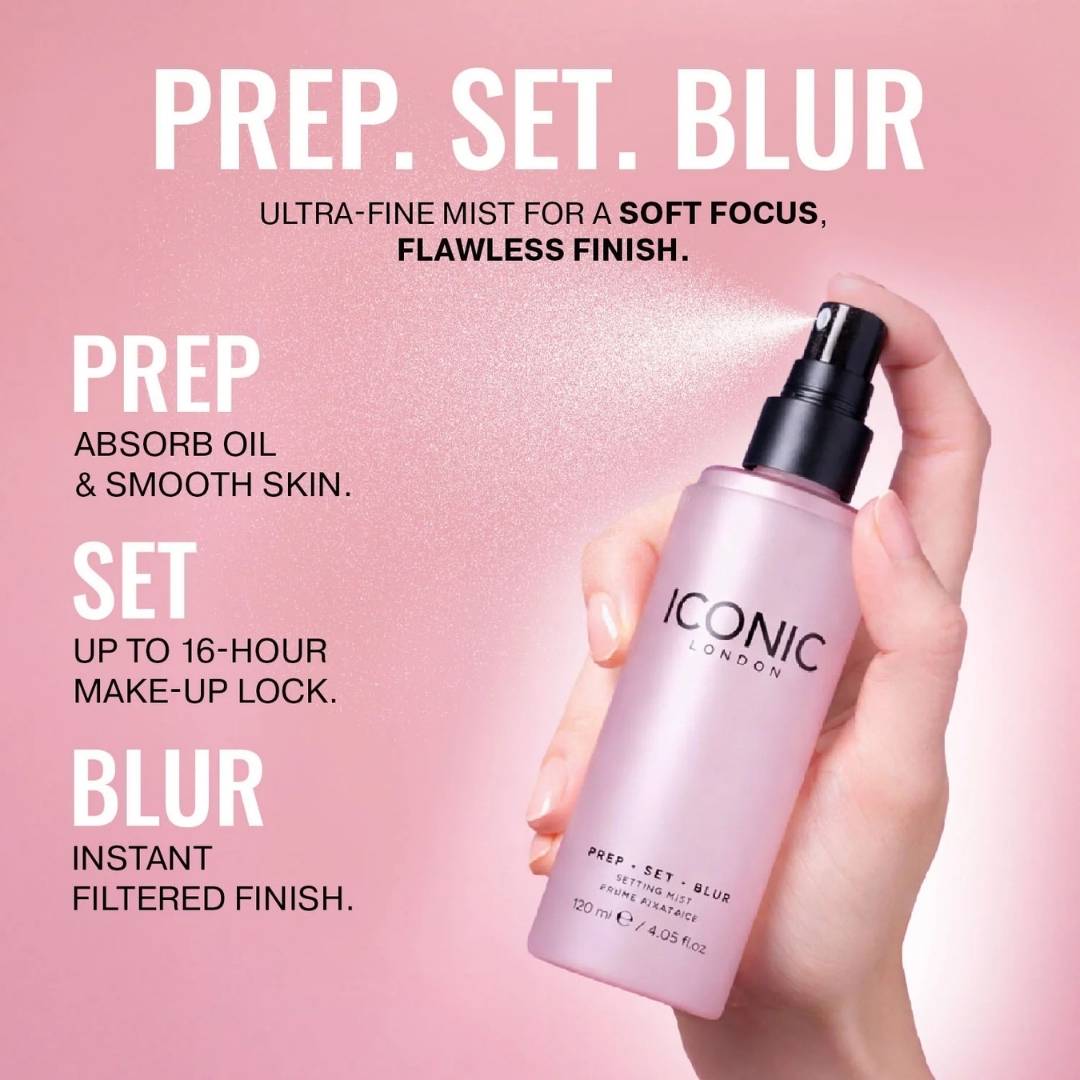 ICONIC LONDON™ Prep Set Blur Setting Spray - Bodylux