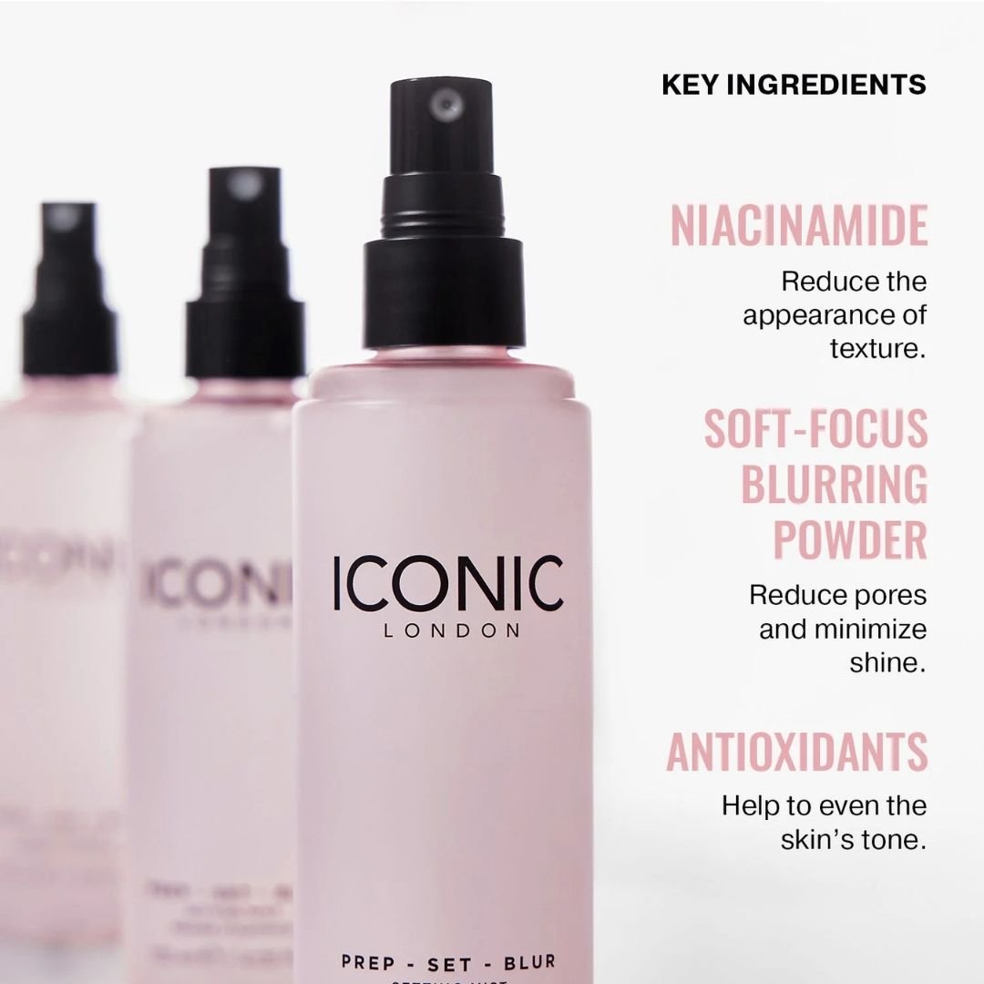 ICONIC LONDON™ Prep Set Blur Setting Spray - Bodylux