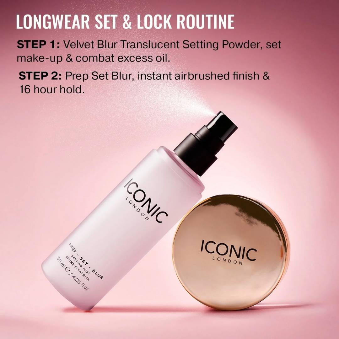 ICONIC LONDON™ Prep Set Blur Setting Spray - Bodylux
