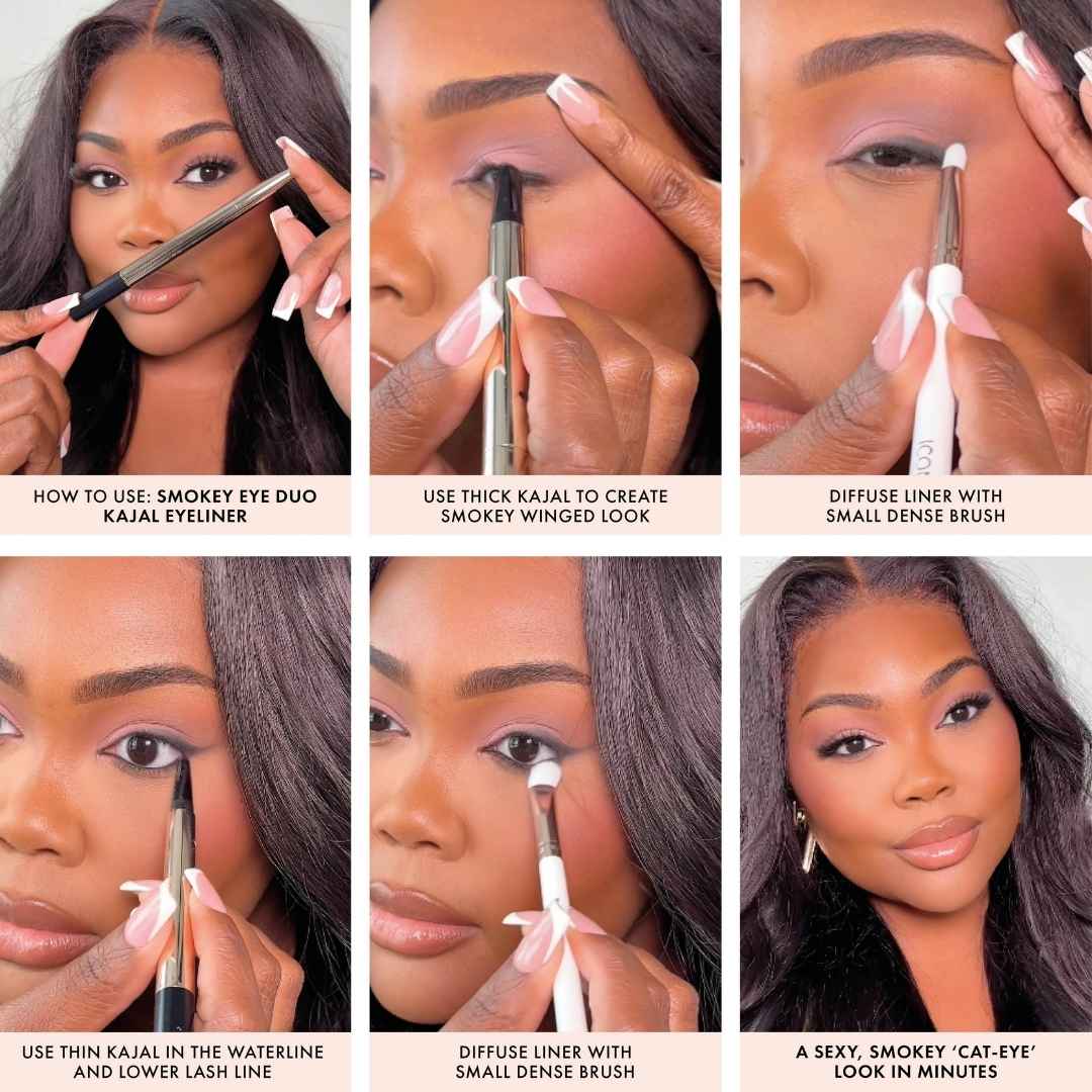 ICONIC LONDON™ Smokey Eye Duo Kajal Eyeliner - Bodylux