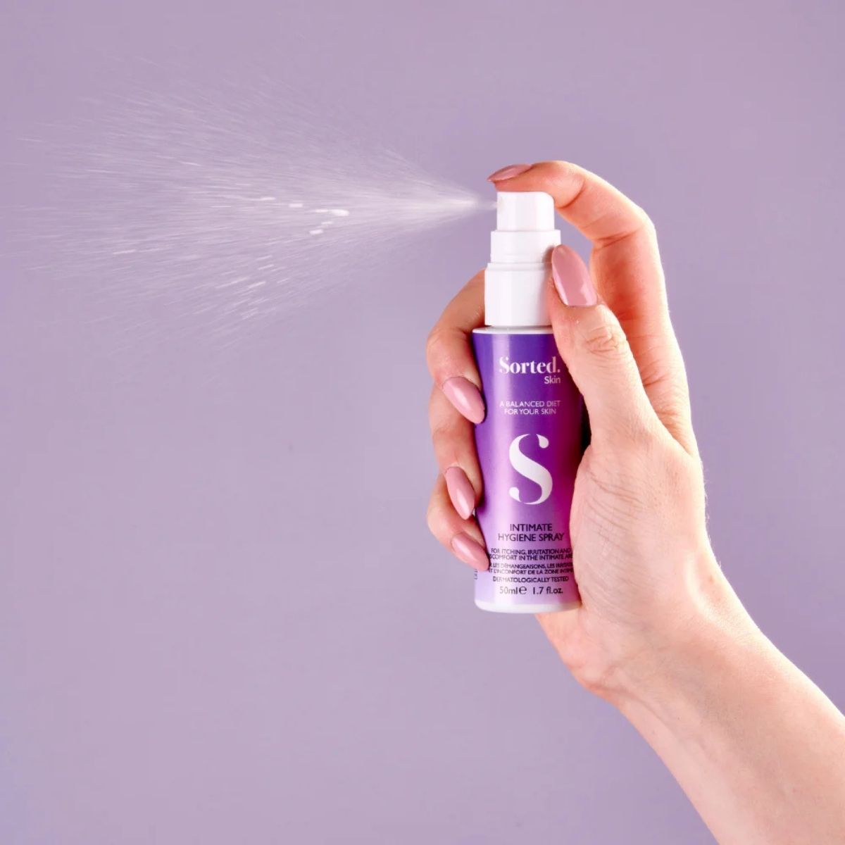 Intimspray med præbiotika og E-vitamin
