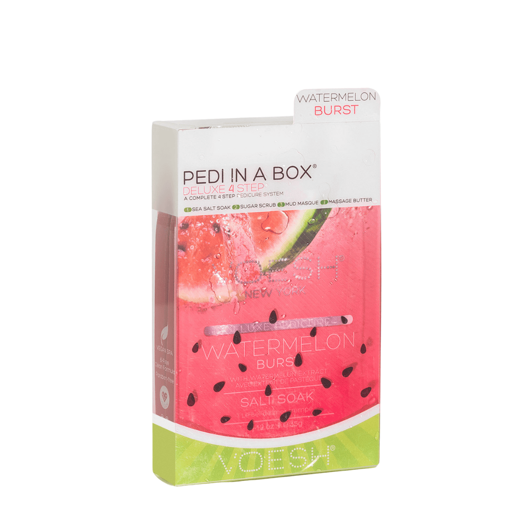 Pedi in a Box deluxe - Vandmelon 4 step